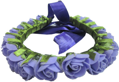 

Apeksha Arts Floral Tiyara With Flowers Head Band(Blue)