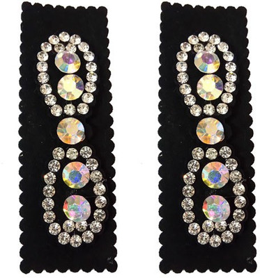 

CraftEra Stone clip Hair Clip(Black)