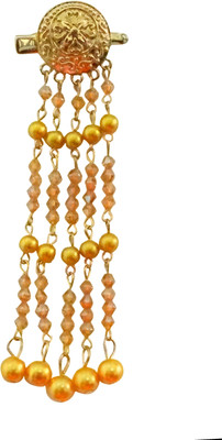 

Vogue Latest Wedding Party Bridal Fancy Hair Clip(Gold)