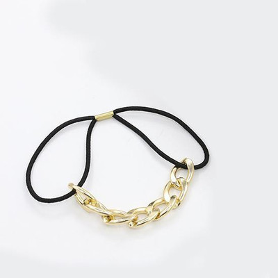 

Toygully Chain elastic Hair Band(Black)