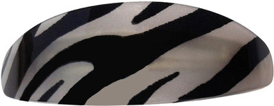 

Shreya Collection Black & White Colour Shiny Hair Ponytail Barrette Clutcher Clip Alligator Buckle - 10046.2 Back Pin(Multicolor)