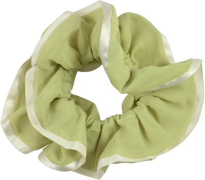 

Sarah Dual Frill Solid Rubber Band(Green)