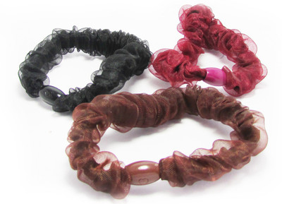 

Jewelz A Set Of Three colourful Rubber Bands Rubber Band(Multicolor)
