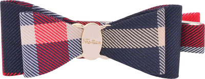 

Aaishwarya Blue Chequered Bow Hair Clip(Multicolor)