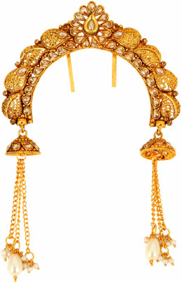 

DivaStyleMe NA Hair Pin(Gold, White)