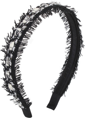 

Fayon Trendy Fashion Black Thread Shining Hair Band(Black)