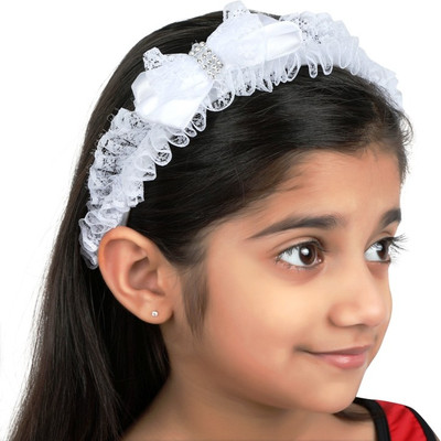 

Tara BOW Hair Band(White)