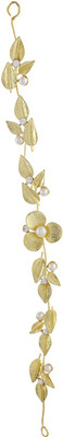 

Pink Rose Princess Charm Head Band(Gold)