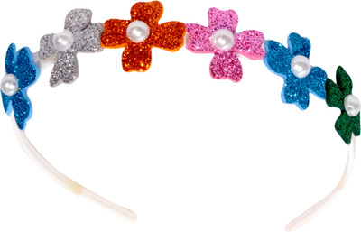 

Aparshi Shiny flower Hair Band(Multicolor)
