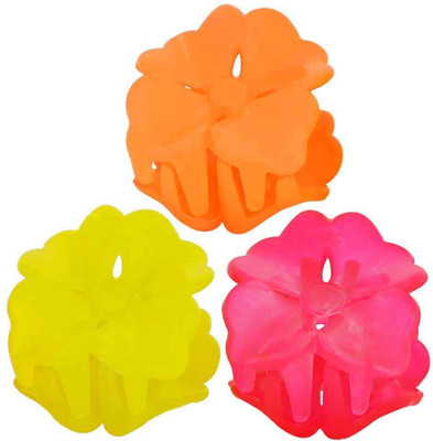 

Maayra Combo of 3 Contemporary Hair Claw(Multicolor)