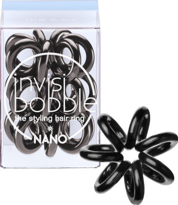 

Invisibobble NANO TRUE BLACK … Rubber Band(Black)