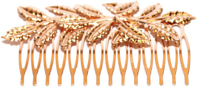 

Joker & Witch Floral Leaf ornament Hair Accessory Set(Gold)