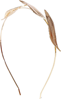 

Blueberry Leafy Hair Band(Gold)