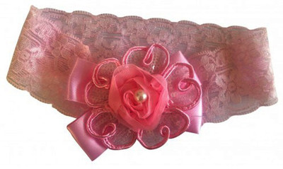 

AkinosKIDS Net Sequin Rose Diamond Head Band(Pink)