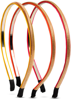 

Sparkle Street Golden Highway Hair Band(Multicolor)
