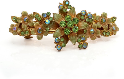 

Be You Green Stones Meena Work Hair Clip(Green)