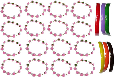 

Samyak Floral Style Tiara Hair Accessory Set(Multicolor)