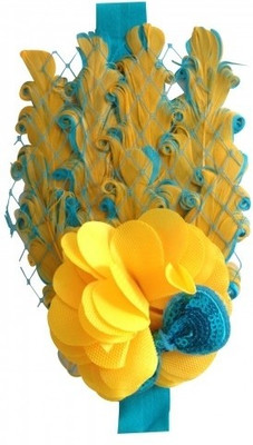 

NeedyBee Feather Head Band(Yellow)