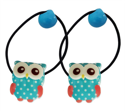 

Mehrunnisa Set of 2 Cute Owls For Young Girls Hair Band(Black, Blue)