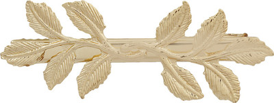 

Blueberry Leafy Hair Clip(Gold)