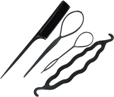 

Kabello Set of 4 for Women Hair Accessory Set(Black)