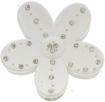 Anuradha Art ZBF-535 Bun Clip(White)