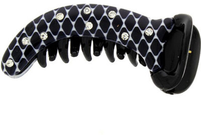 

Anuradha Art BN-142 Banana Clip(White, Black)