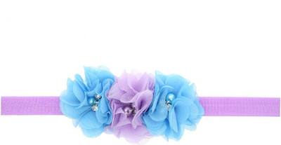 

Mamaboo New Fancy Design Flower Blue-Purple Head Band(Blue)