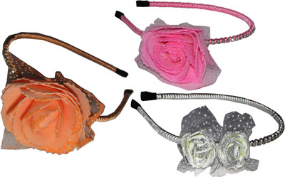 

Juhi Pink, Orange & White Floral Hair Accessory Set(Multicolor)
