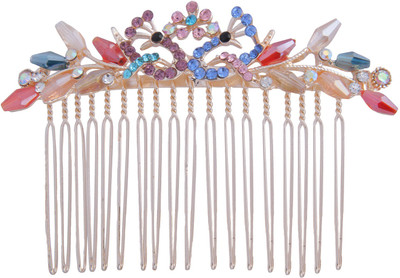 

Pink Rose Princess Delight Hair Clip(Multicolor)