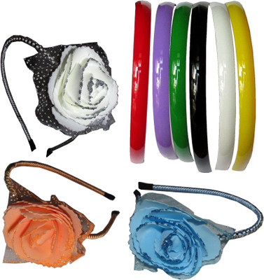 

Niyano Floral Style Hairband Hair Accessory Set(Multicolor)