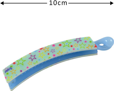 

Sarah Set of Three Abstract Printed Hair Clip(Multicolor)