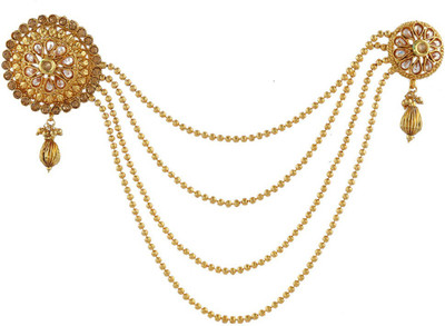 

Anuradha Art Stylish & Designer Trendy Bun Clip(Gold)