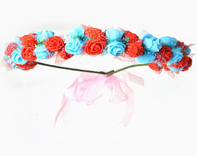 

Sagunya Floral Head Band(Red, Blue)