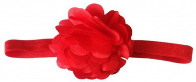 

AkinosKIDS Red Lace soft Baby Head Band(Red)