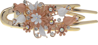 

The Ethnic Wears Ethnic yet modern Back Pin(White, Orange, Multicolor)