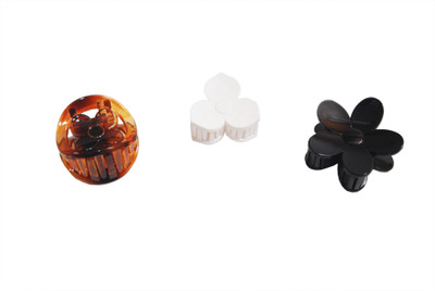 

FNB MULTI DESIGN HAIR CLUTCHERS SET OF 3 Hair Claw(Multicolor)