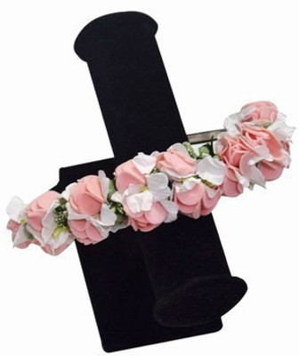 

Pinkblueindia Buy Online Flowers for Newborn Princess Head Band(White)
