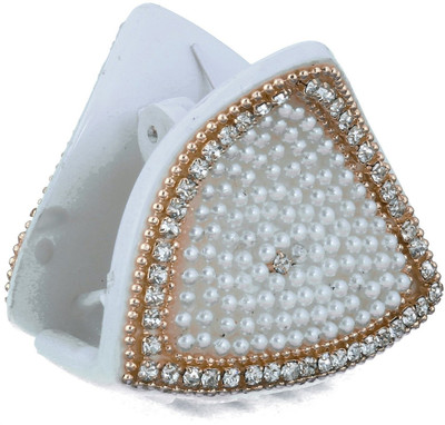 

Vama Fashions Pearl look a like beads Hair Clip(White)