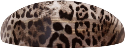

Shreya Collection Black & Beige Colour Shiny Hair Ponytail Barrette Clutcher Clip Alligator Buckle - 10046.9 Back Pin(Multicolor)