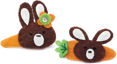 

Mi Dulce An'Ya Cute Snap Clip Hair Accessory Set(Brown)