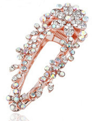 

Anmita AT-82028-WHITE Hair Clip(White)