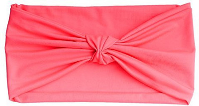 

MoKo Headband for Men & Women, MoKo Versatile Casual & Sports Headwear Solid Multi-use Stretchy Breathable Moisture Wicking Head Wrap for Workout, Running, Yoga, Fashion & More - Pink Head Band(Pink)