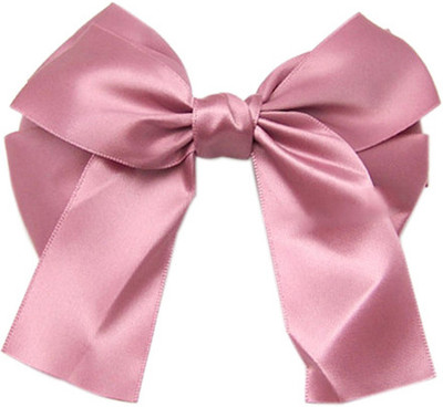 

Young & Forever Pink Satin Hair Clip(Pink)