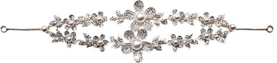 

SGS Products Floral Look Hair Chain(Silver)