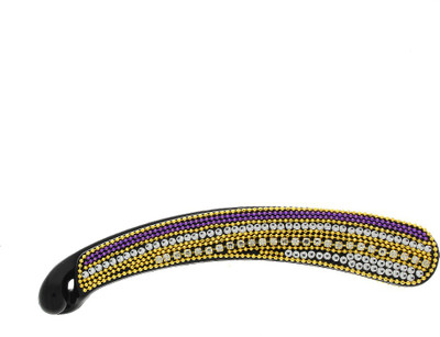 

Anuradha Art Stylish Banana Clip(Gold, Purple)