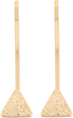 Jazz Jewellery Toned Stone Hair Pin(Gold)