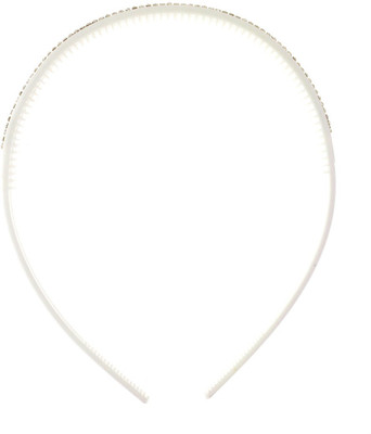 Anuradha Art Stylish Head Band(White)