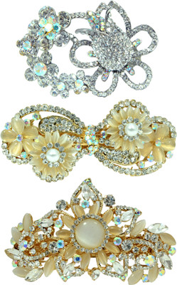 

Mansiyaorange Desginer Latest Fancy Premium Mix Combo Range Hair Pin Hair Clip(Multicolor)