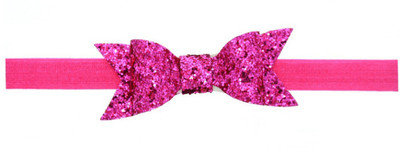 

Angel Closet Glitter Bow Head Band(Pink)